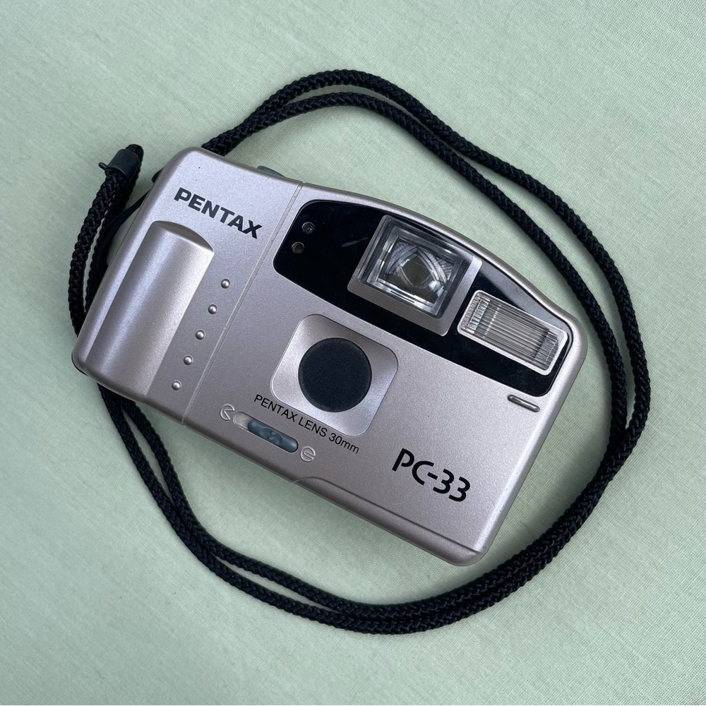 Pentax PC-33 - vintage point and shoot 35mm film camera